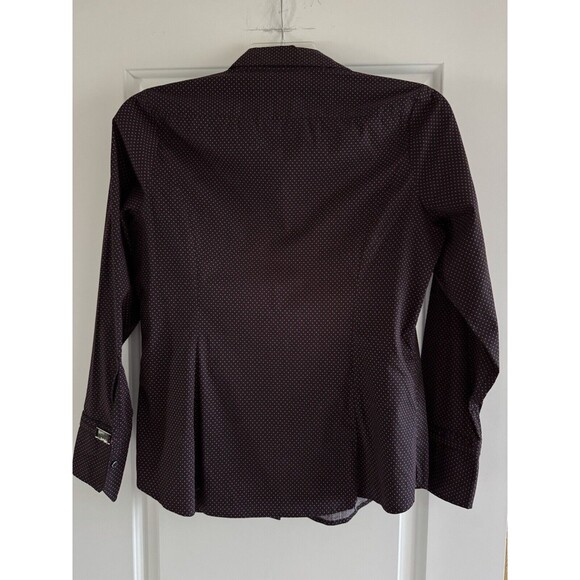 Express Design Studio Blouse Women's‎ Size Large Button Up Polka Dot NWOT - Picture 7 of 10